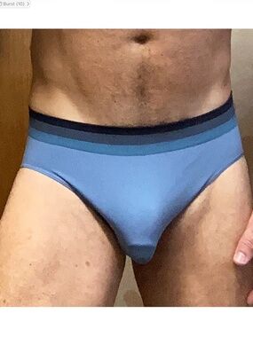 Vintage Jockey, brief , blue medium